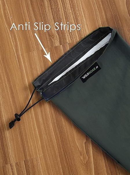 wildroar Anti Leech Socks-Deep Olive-Water Repellent
