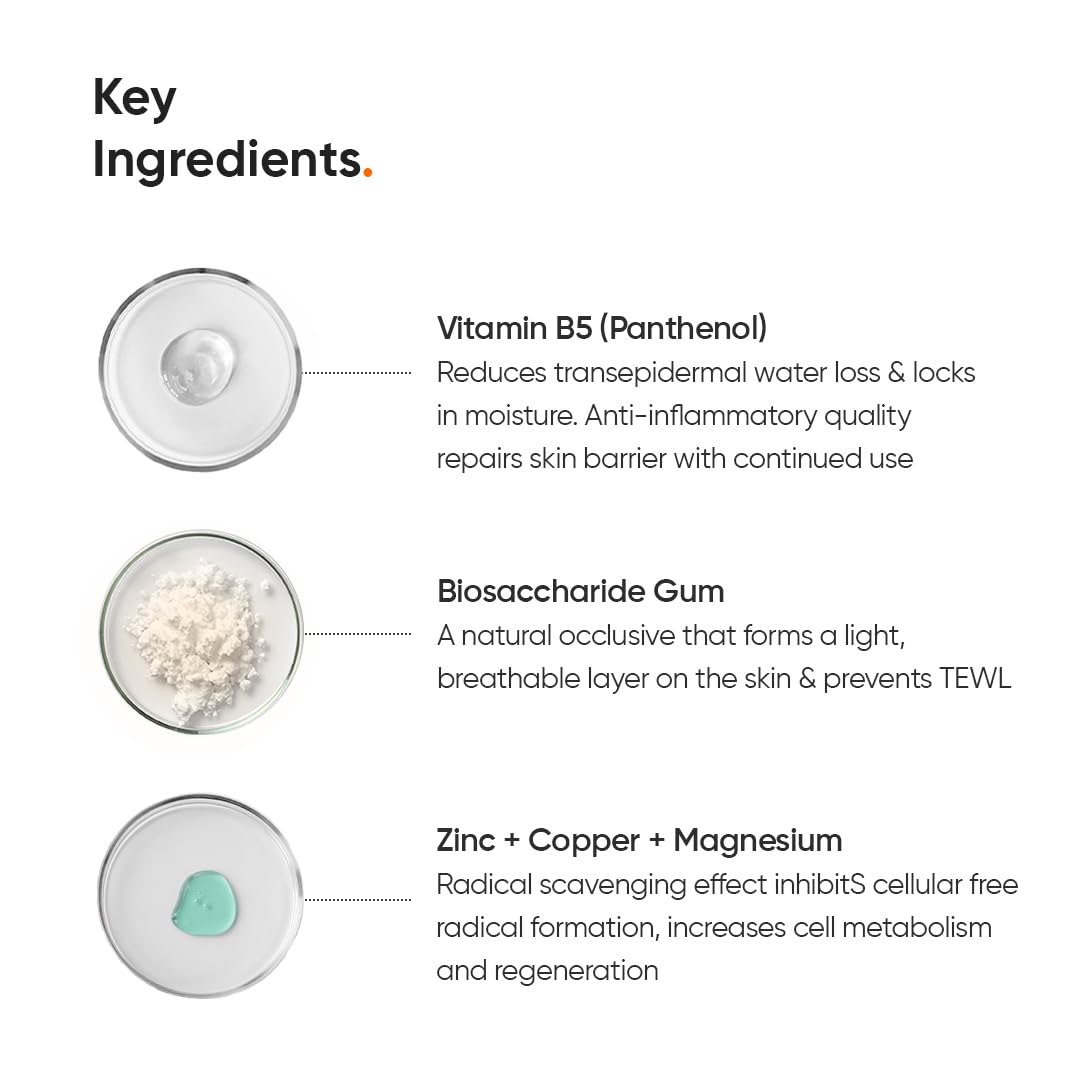 Minimalist Dehydrated Skin Moisturizer with 10% Vitamin B5 for Oily & Acne-Prone Skin, 100 gm