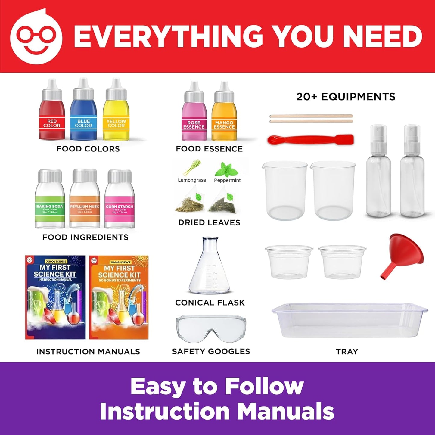 Einstein Box My First Science Kit for Boys and Girls Aged 4-6-8