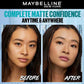 Maybelline New York Fit Me Shade 220 Natural Beige, Matte Compact Powder For Oily Skin, 8 gm