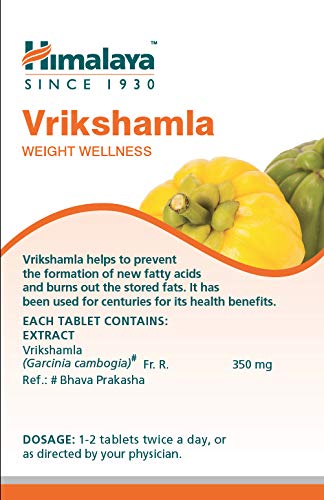Himalaya Wellness Pure Herbs Vrikshamla Weight Wellness | Manages weight |-Pack of 60 Tablets