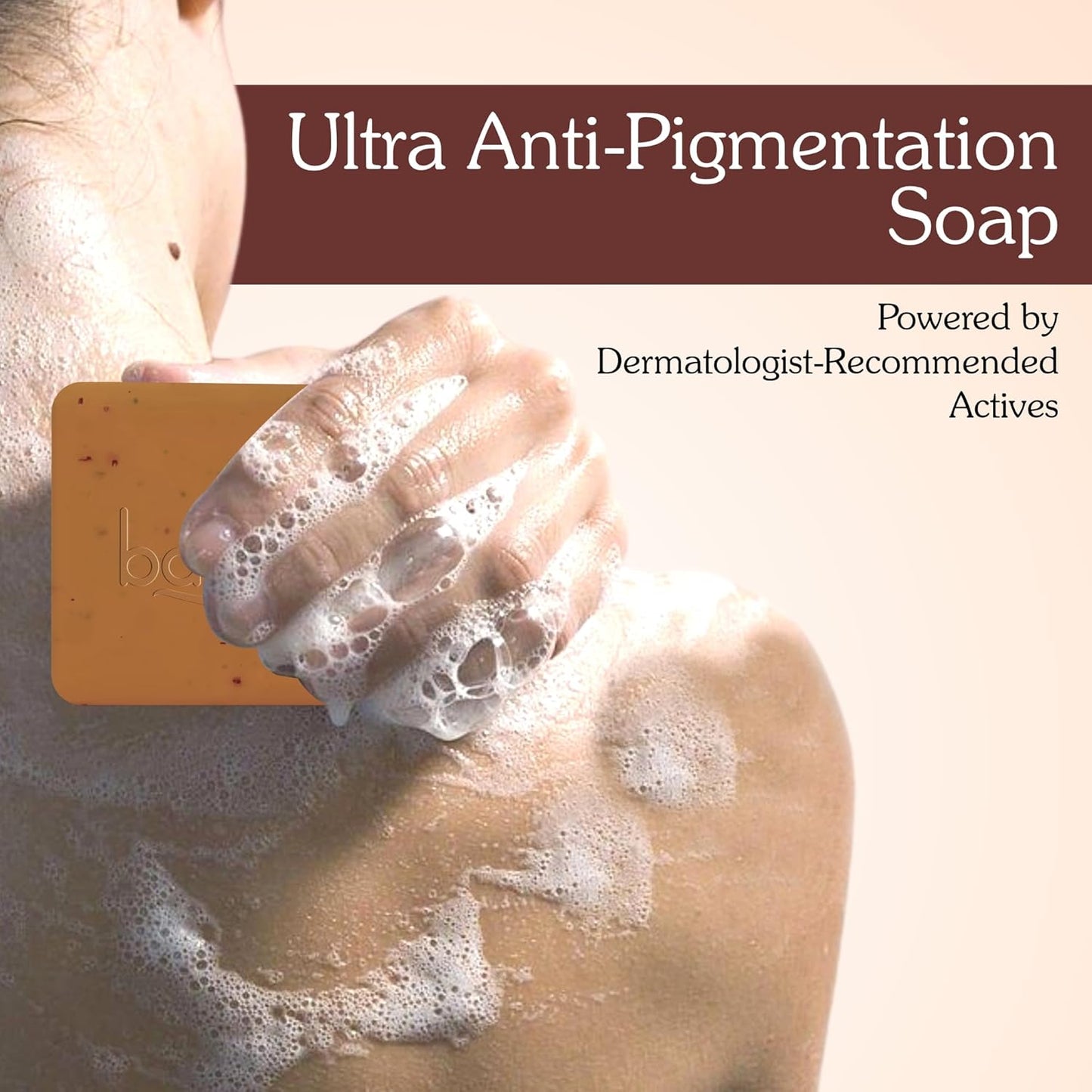 BAKE De-Tan Scrub Treatment Coffee Soap (200Gms Pack of 2) | Ultra Pigmentation Soap for Tan Removal | With 2% Kojic Acid, 1% Glycolic Acid, 1% Alpha Arbutin | | For Pigmentation, Dark Spots & Tan Removal | For Women & Men | 100g x 2