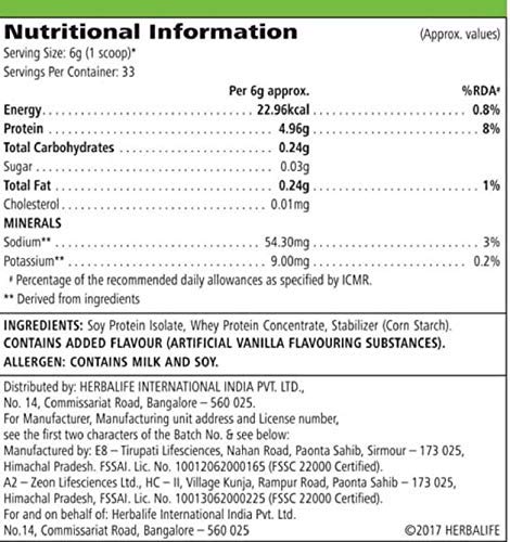 Herbalife Nutrition Formula 1 Nutritional Shake Mix -500 g (Chocolate)