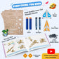 Smartivity 2in1 Hydraulic Aeroplane & Dart Launcher Toy for Kids 6-8-10-12-14 Years Old
