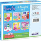 Frank Peppa Pig 6 In 1 Puzzle for 3 Year Old Kids And Above