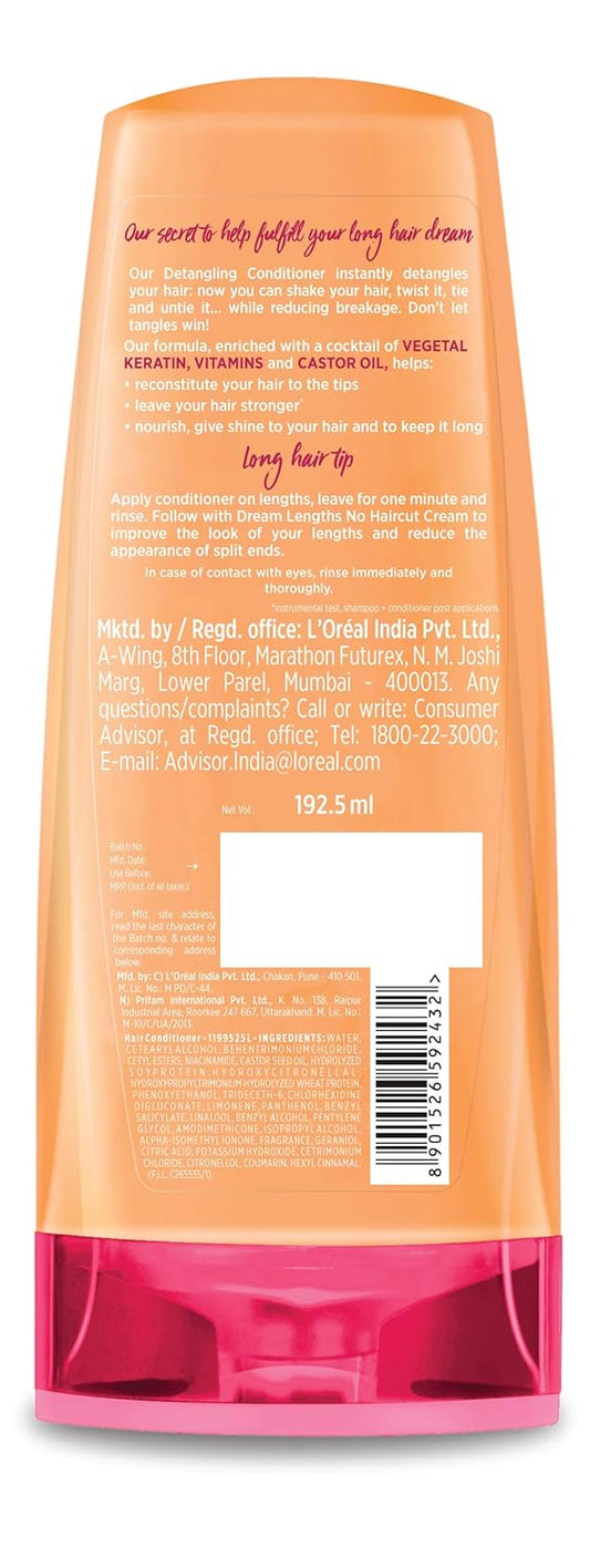 Loreal Paris Conditioner, Nourishes, Repair & Shine, 180ml (Pack of 2)