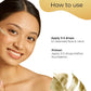 Pilgrim 24K Gold Beauty Oil for glowing skin, deep nourishing, anti aging, make up primer, 20 ml