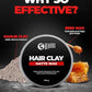 Beardo Hair Clay Wax for Men, 100 gm | Styling Wax | Volumizing | Strong Hold | Restylable |Matte Finish | Easy to Wash Off