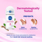 NIVEA Natural Glow Smooth Skin Deodorant Underarm Roll On for Women| Vitamin C, Vitamin E, Avocado oil and Licorice Extract | 72 H Even Toned, Smooth & Bright Underarms | 0% Alcohol and Dermat Approved |50 ml
