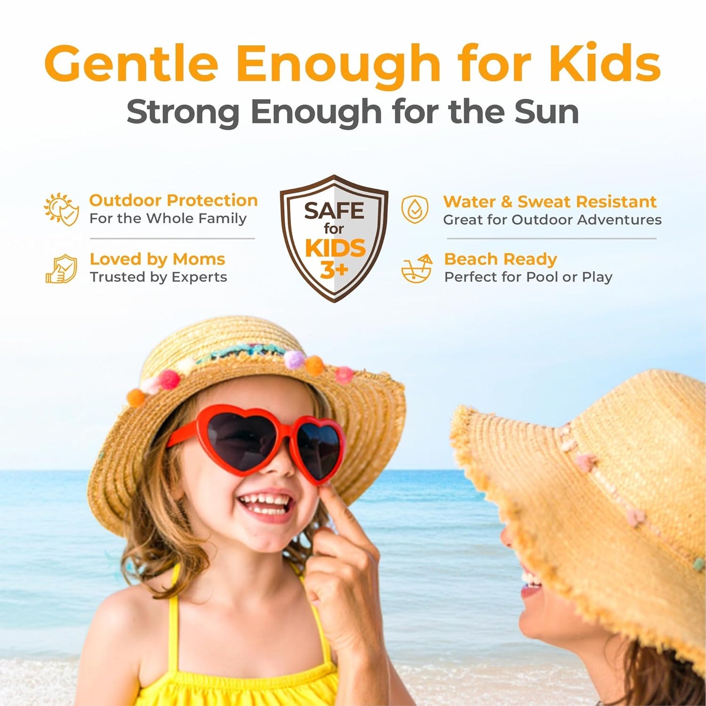 UV Doux Tinted Mineral Sunscreen SPF 50 PA+++ | No White Cast | Zinc & Iron Oxide | Water Resistant | Benzene-Free | Universal Tint for Sensitive Skin | Broad Spectrum 100% Mineral | Safe for Kids 3+ | 50 g