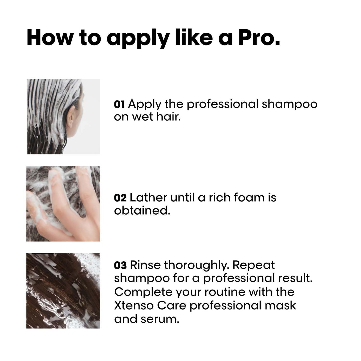 Loreal  Professionnel Paris Xtenso Care Sulfate Free Shampoo 250 ml And Hair Masque 200 ml Combo