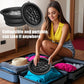 Silicone Face Bowl for Ice with Built-In Icetray, Collapsible Face Tub for Ice Bath