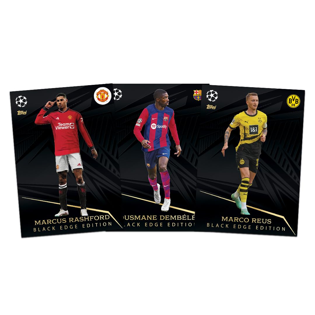 Topps UEFA Champions League Match Attax 23/24 Trading and Collectible Card Game(Flow Pack- Pack of 40)