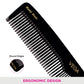 Vega Graduated Dressing Comb, 9-inch, Black