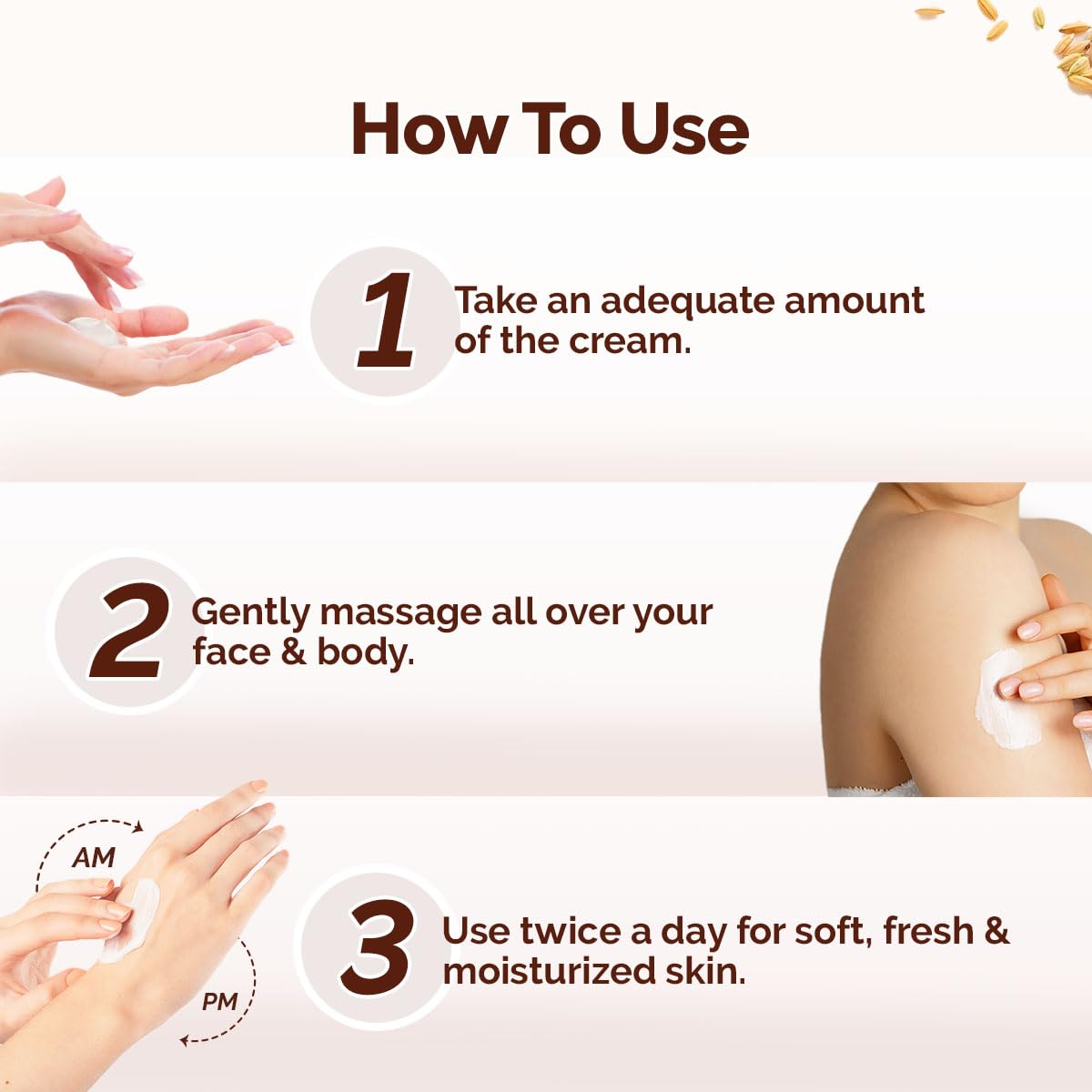 Mamaearth Rice Dewy Bright Light Moisturizing Cream With Rice Water & Niacinamide For Glass-Skin 200G |For Face, Hands & Body|24H Long-Lasting Moisturization
