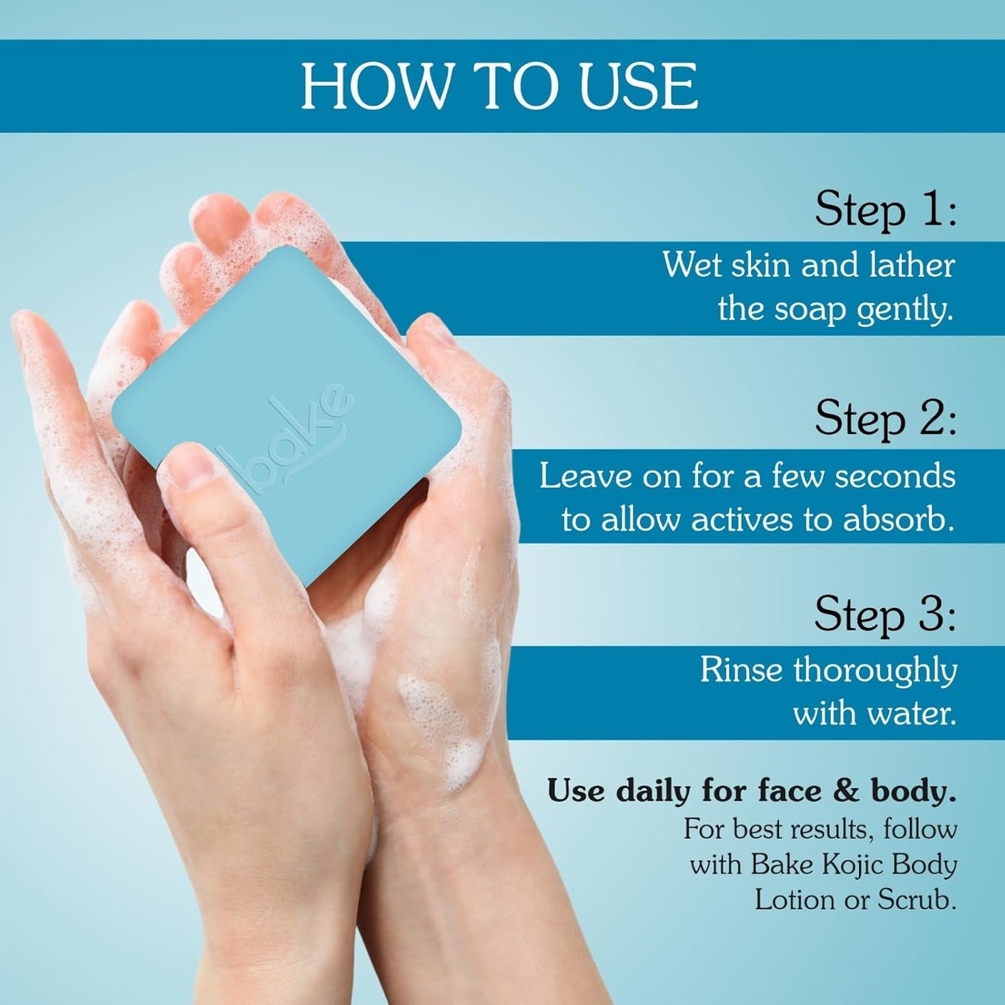 Bake Ultra Moisturizing Soap with Lactic Acid & Oat Milk , 100 gm x 2