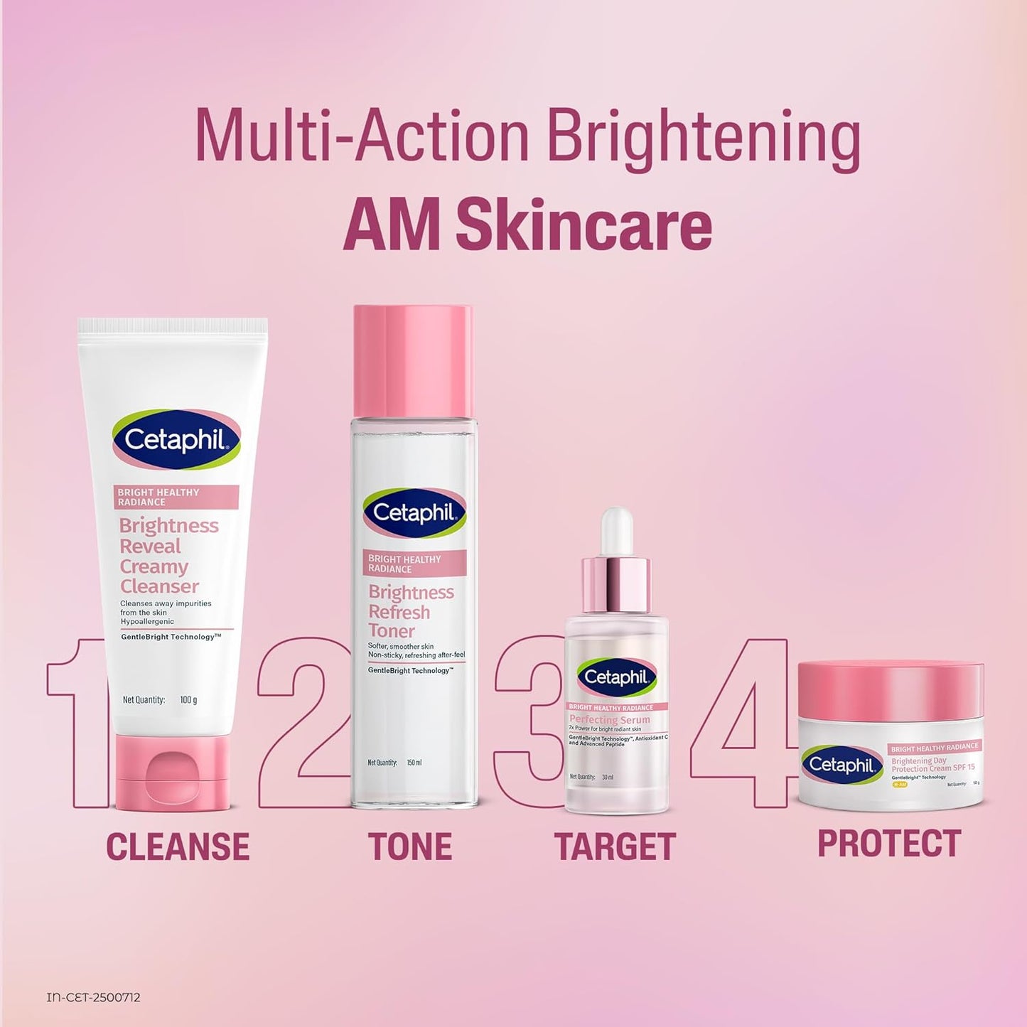 Cetaphil Brightness Reveal Creamy Cleanser, 100 gm