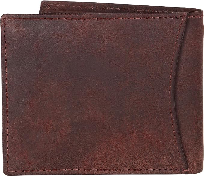 WILDHORN Genuine Leather Hand-Crafted Wallet For Men, Bifold Leather Wallet