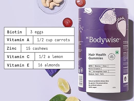 Bodywise Hair Gummies | 120 Day Pack