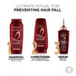 Loreal Paris Anti-Hair Fall Shampoo, Reinforcing & Nourishing, Arginine Essence and Salicylic Acid, Fall Resist 3X, 340 ml