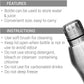 Milton Elate 750 Stainless Steel Water Bottle, 635 ml, Silver