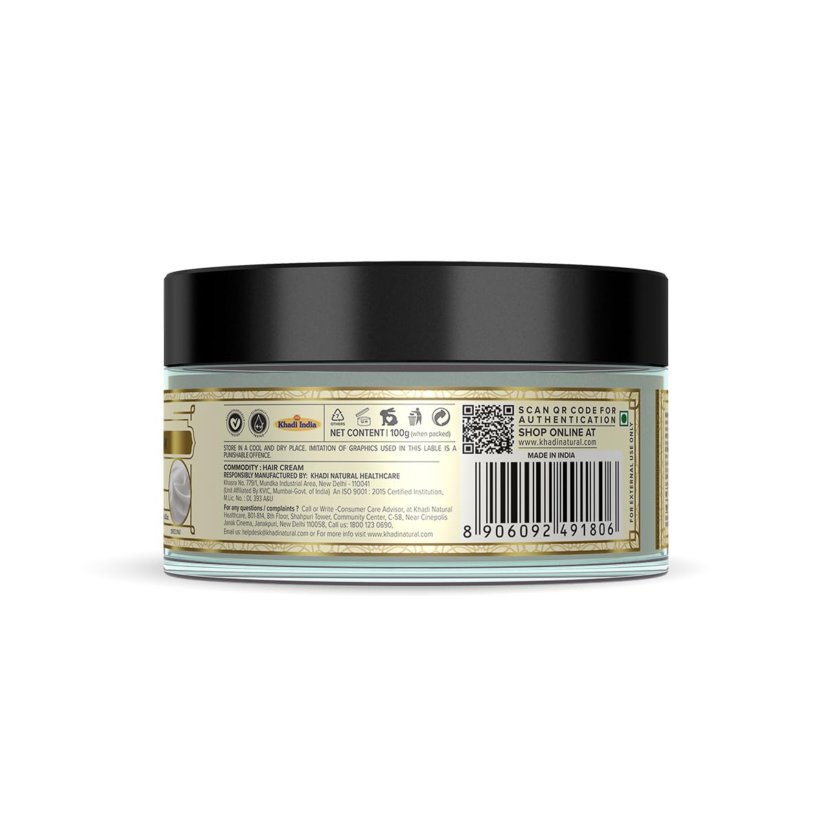 Khadi Natural Protein Hair Cream, 150 gm