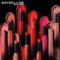 Maybelline New York Lipstick, Matte Finish, Bold Colour, Enriched With Jojoba Oil, Color Sensational Ultimattes, 599 More Mauve, 1.7 g