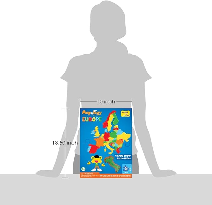 Imagimake Mapology: Europe Map Puzzle