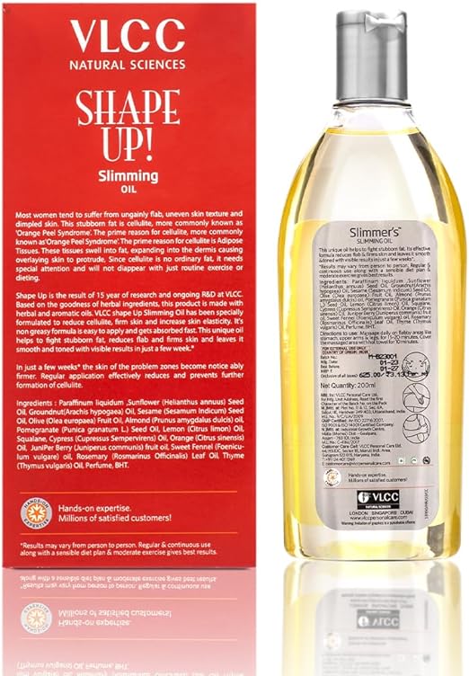 VLCC Shape Up Slimming Oil, 200ml