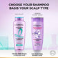 L’Oréal Paris Hyaluron Pure 72H Purifying Shampoo, For oily scalp & dry hair with salicylic and hyaluronic acid, 200 ml