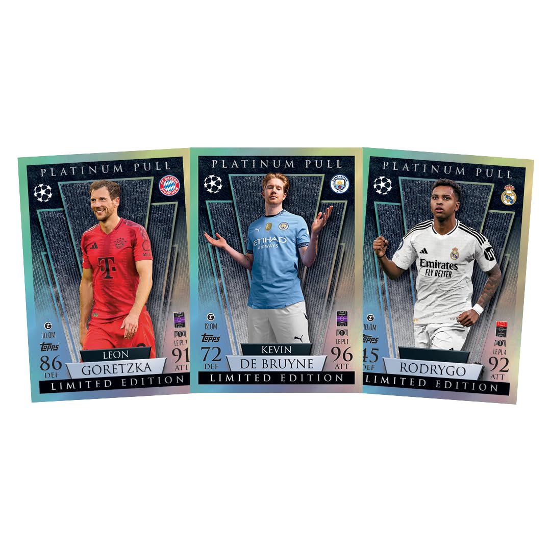 Topps UEFA Champions League Match Attax 24/25 Trading and Collectible Card Game ((Carry Box Plus Edition))