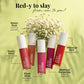 Just Herbs Herb Enriched Matte Liquid Lipstick, Set of 5, Deeps and Reds