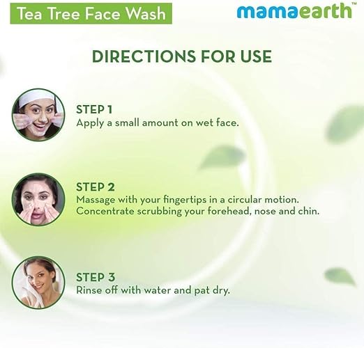 Mamaearth Tea Tree Face Wash - 100 ml