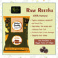 Online Quality Store reetha amla shikakai combo raw form - 600g |Aritha|Soapnuts (Sapindus Mukorossi) |Indian Gooseberry |dried Shikakai, Acacia Concinna, Total 600g Pack