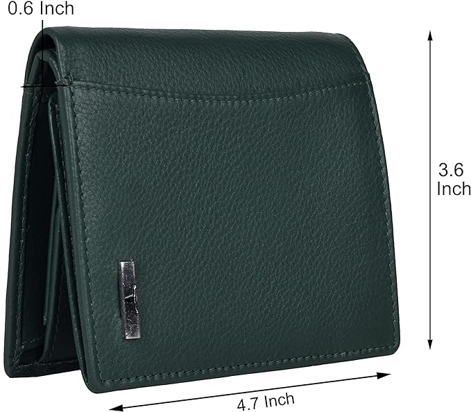 Urban Forest Orlando Mens Leather Wallet, Green