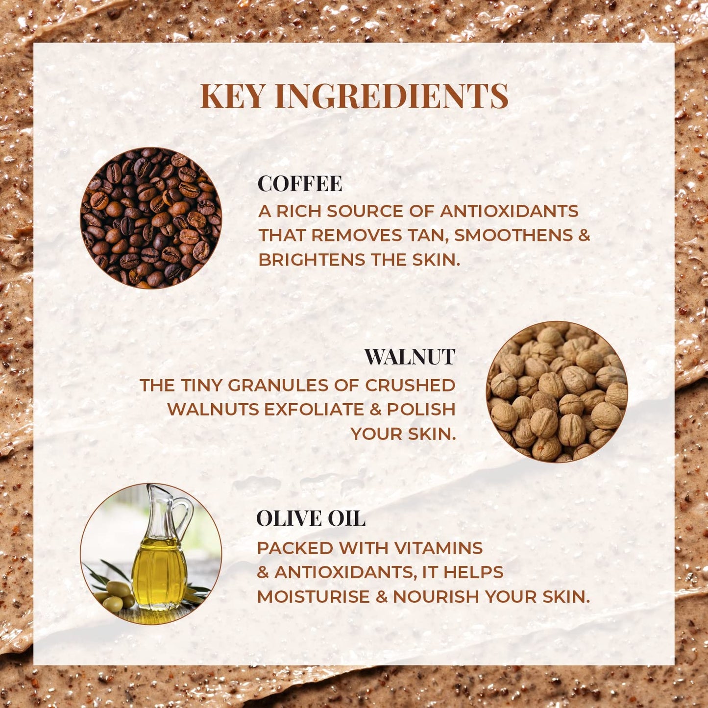 Just Herbs Coffee Body Scrub 100 ml