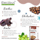 Elecious Pure Amla, Reetha, Shikakai Powder for Hair, 200 gm