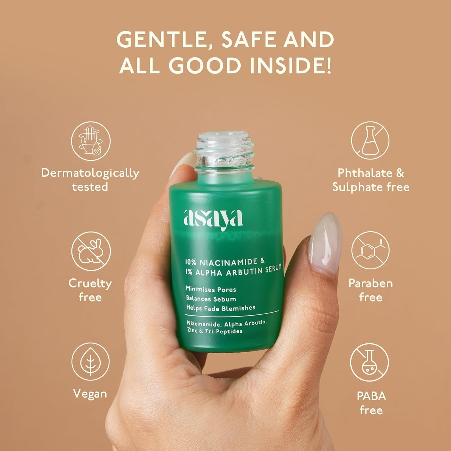 Asaya 10% Niacinamide Face Serum 30 ml