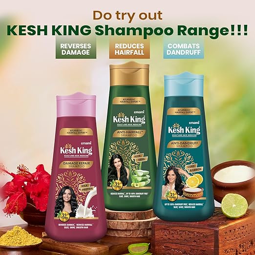 Kesh King Anti-Hairfall Shampoo 340 ml