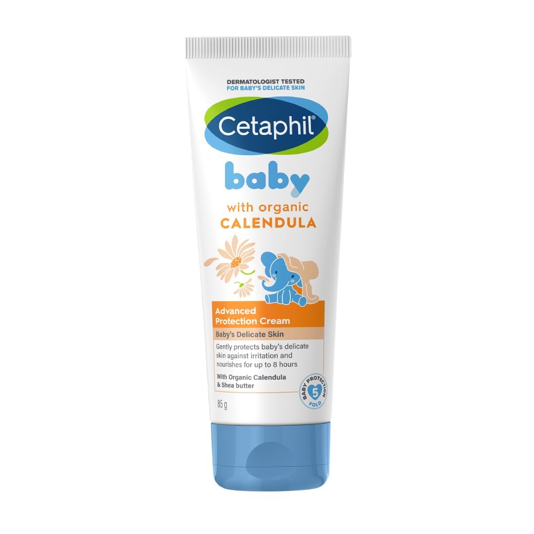Cetaphil Baby Cream | Advance Protection | Gentle & Soft with Organic Calendula 85gm