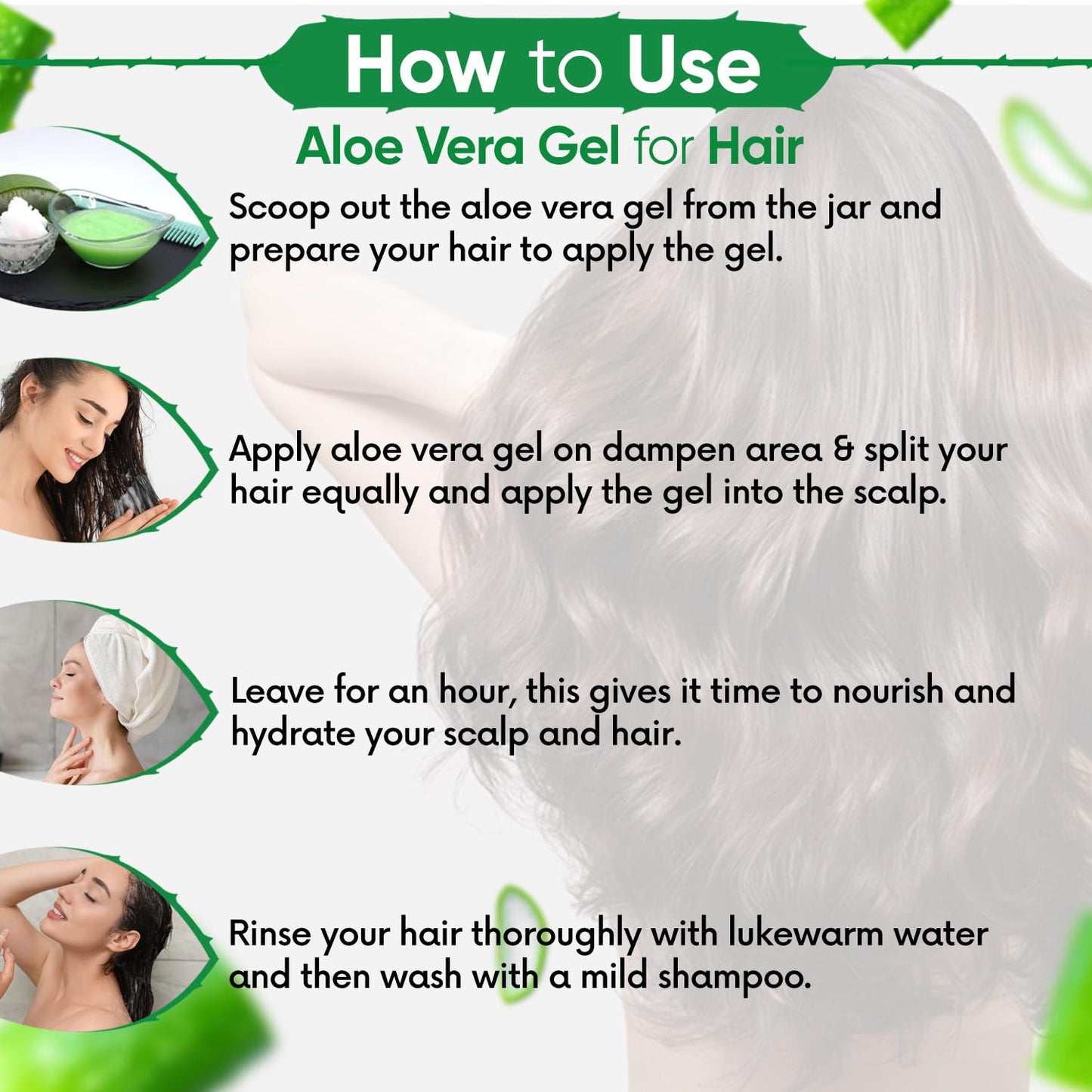 KAZIMA Pure Aloe Vera Gel for Skin and Hair, 1 kg
