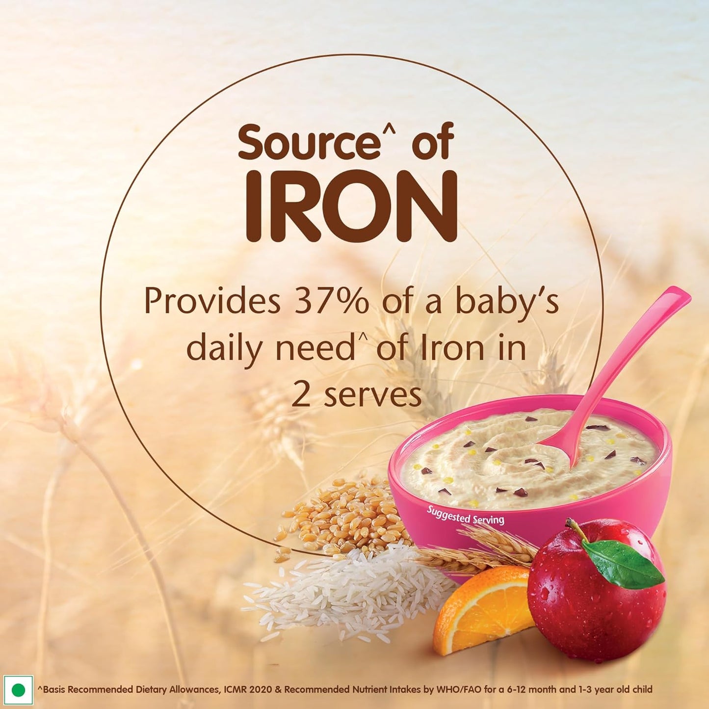 Nestle Cerelac Baby Food Cereal, Wheat Rice Mixed Fruit for 10 to 24 Months Baby, Source of Iron & Protein for Babies, 300 gm