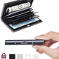 Storite Imported 6 Slots Stainless Steel RFID Blocking Metal Credit and Debit Card Holder for Men & Women