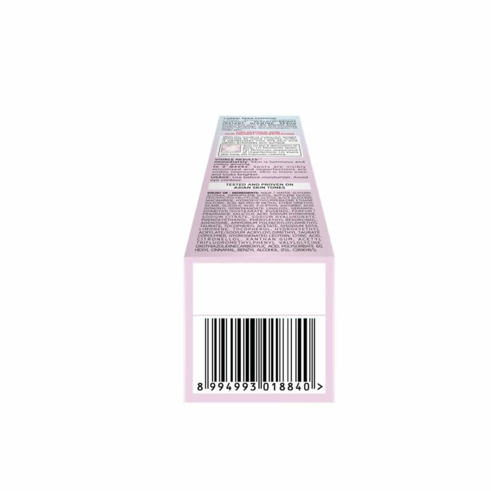 L'Oreal Paris Glycolic Bright 8% [Melasyl + Niacinamide] Face Serum for Brightening Dark Spots 15ml