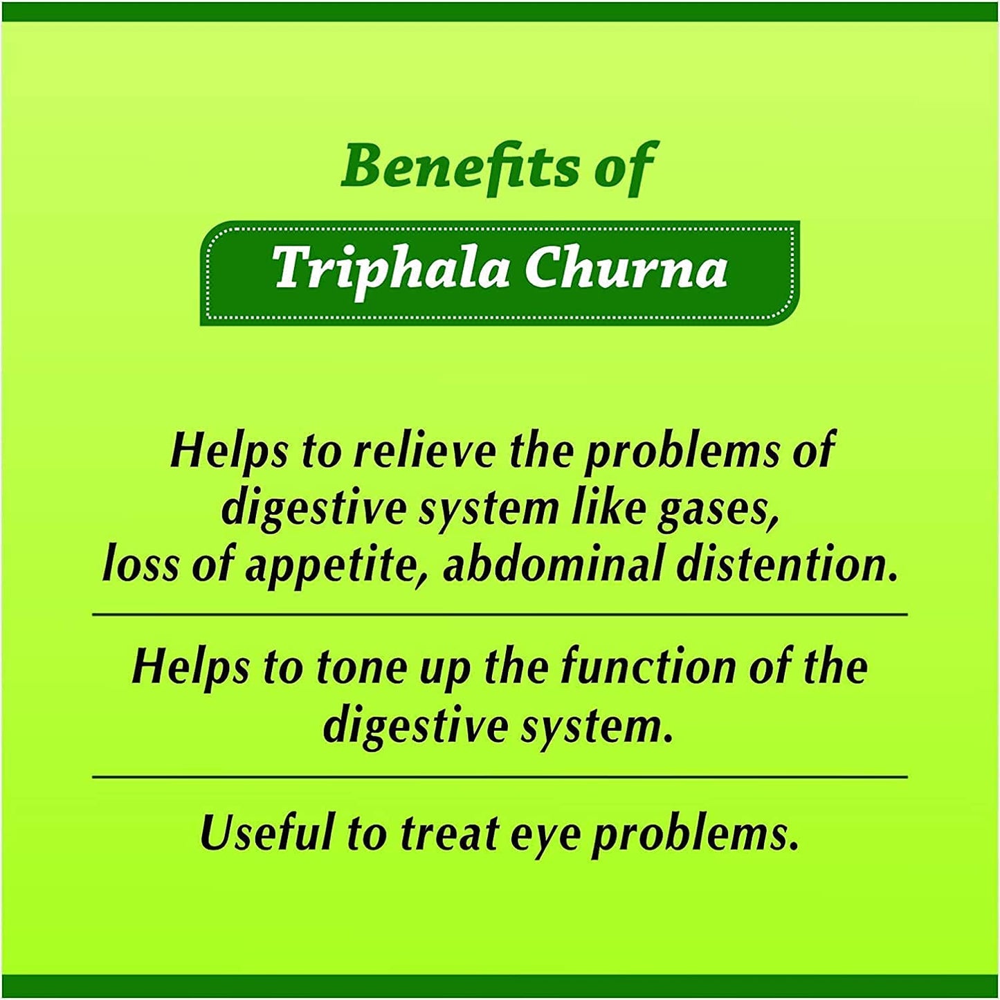 Baidyanath Asli Ayurved Triphala Churna 500 g (Pack of 2)