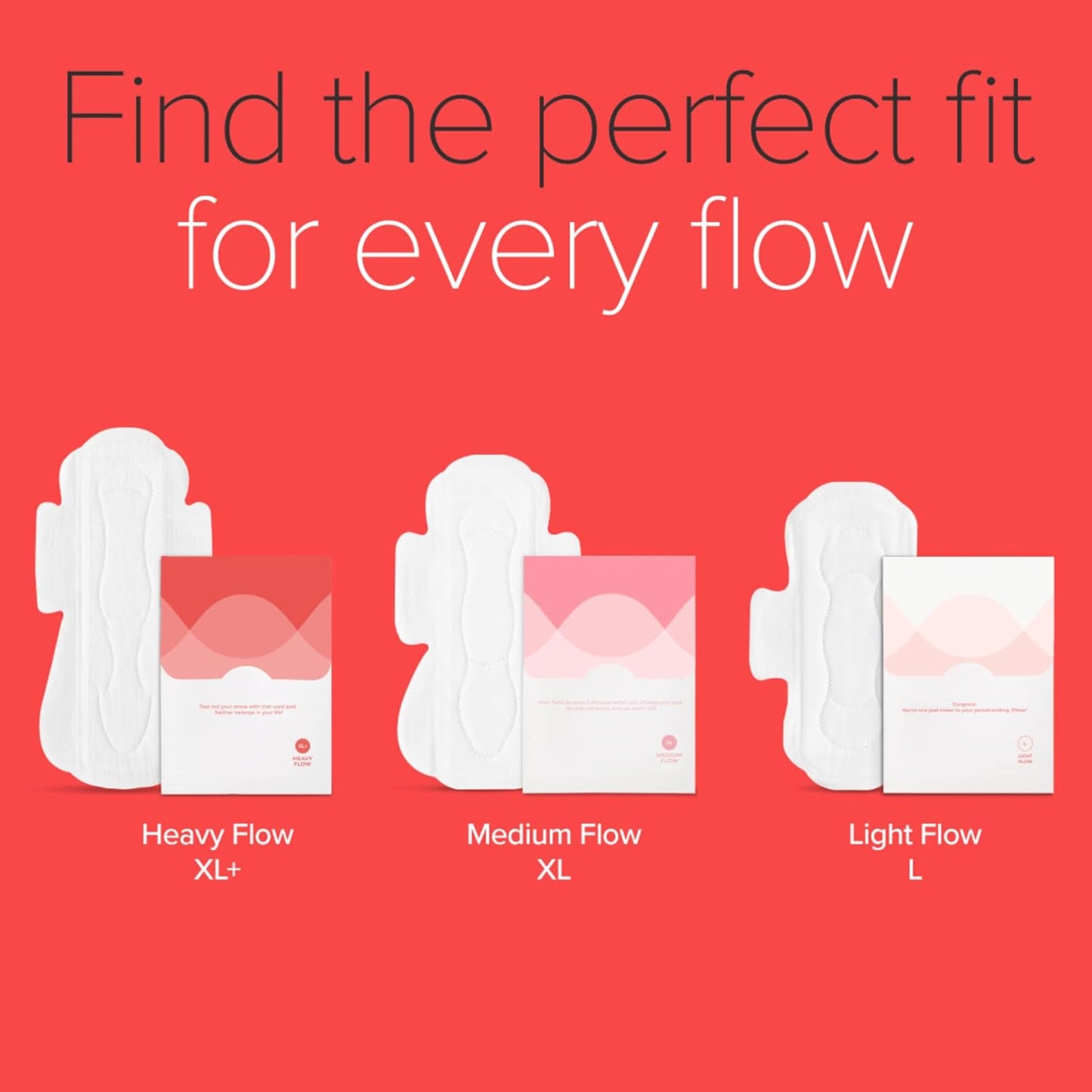 Nua Complete Comfort Sanitary Pads for Sensitive Skin | Pack of 12 Pads (3 Heavy Flow, 5 Medium Flow, 4 Light Flow) with Disposal covers | Zero Irritation