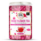 Online Quality Store Natural Hibiscus Flower Tea, Rose Flower Combo- 200 gm (100 gm x 2 Pack)