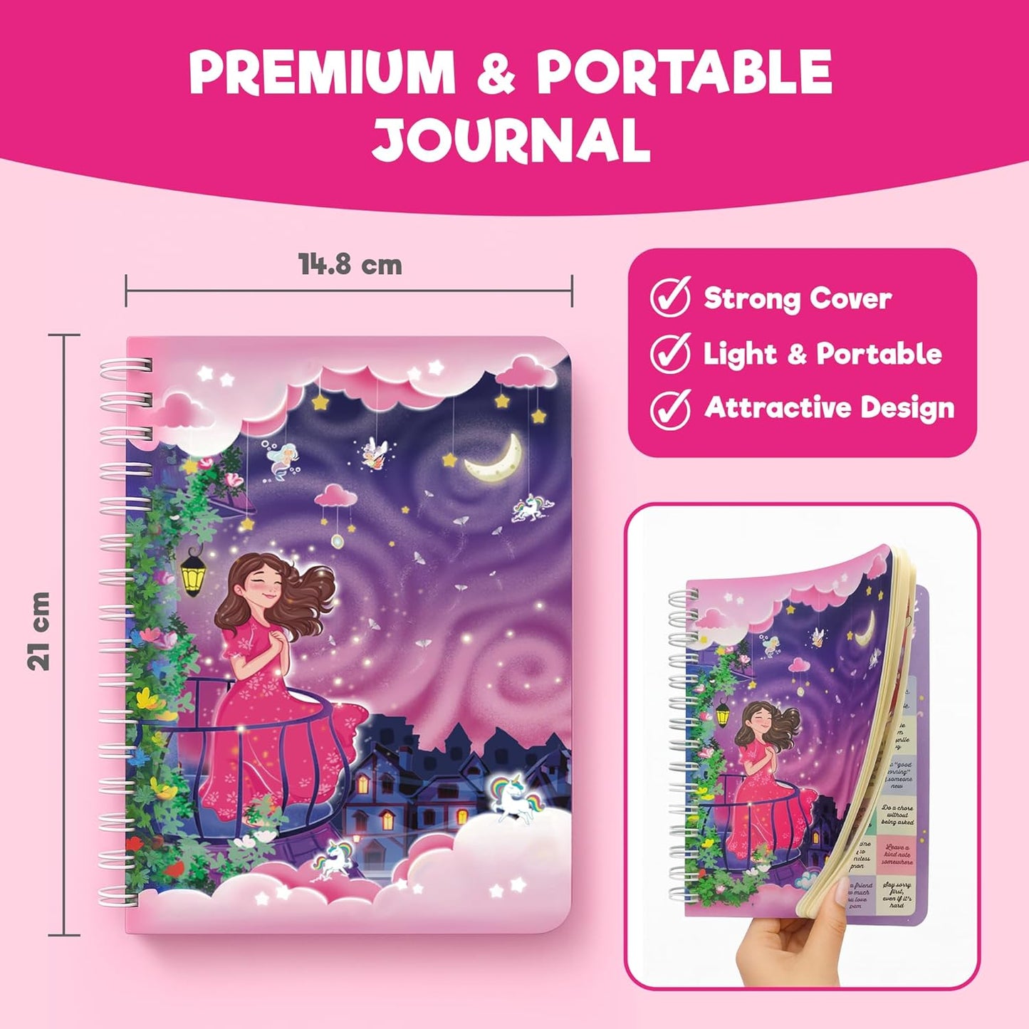 Einstein Box Journal Making Kit for Girls Aged 8-14 Years