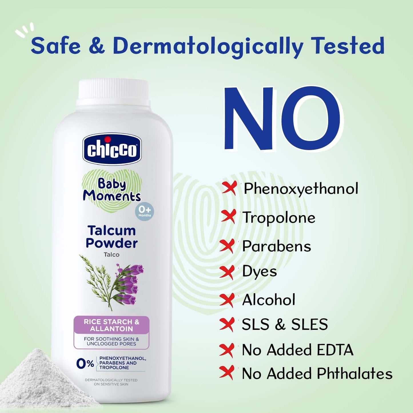 Chicco BM Talcum Powder, 150 gm