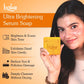 Bake 10% Vitamin C Ultra Brightening Serum Soap, 3% Niacinamide & Turmeric, 300 gm